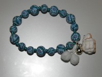 Pulseras de fimo pintado